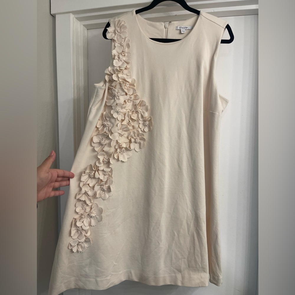 Appliqué Ponte Knit Dress